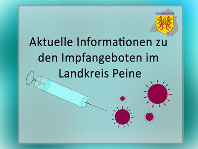 Bild vergrößern: Bei dem Bild handelt es sich um einen Platzhalter fr aktuelle Informationen zu den Impfangeboten im Landkreis Peine.