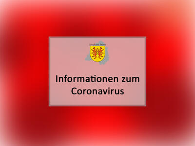Bild vergrößern: Informationen zum Coronavirus