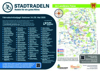 Bild vergrößern: Fahrrad-Schnitzeljagd im Rahmen des STADTRADELNS 2025