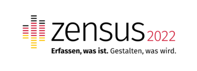 Bild vergrößern: Logo des Zensus 2022