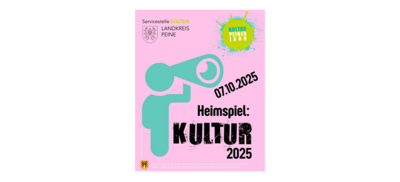 Bild vergr&ouml;&szlig;ern: Heimspiel: Kultur 2025