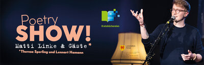 Bild vergr&ouml;&szlig;ern: Poetry-Show anl�sslich des 60-j�hrigen Jubil�ums der Kreisb�cherei Ilsede